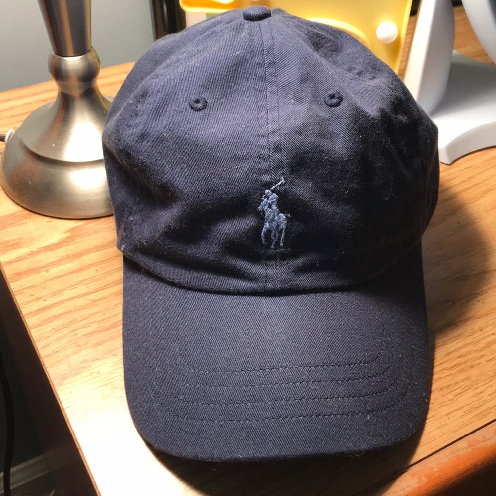 Navy Polo hat